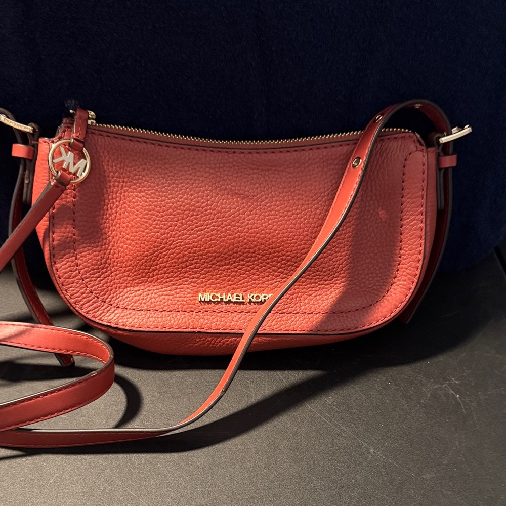 Michael Kors Cherry Red Crossbody Bag